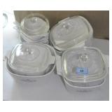 GROUPING: CORNINGWARE COOK WARE - 12 PIECES