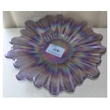 CARNIVAL GLASS PLATE