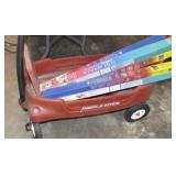 RADIO FLYER PLASTIC WAGON WITH WINDOW TINT