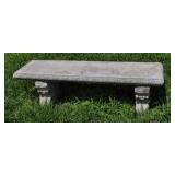 CONCRETE BENCH - 2 TIMES BID