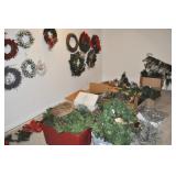 GROUPING: HOLIDAY WREATHS AND GREENERY