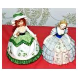 MUSIC BOX AND FIGURAL DRESSER BOX