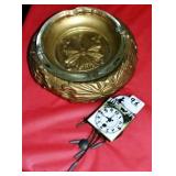 MINIATURE CLOCK AND ASHTRAY