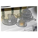 CLEAR GLASSWARE VARIETY