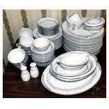 69 PIECE SET NORITAKE "CRESTMONT" CHINA