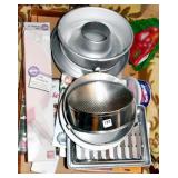 CAKE PANS AND BAKING ITEMS