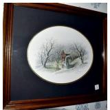 SET OF 4 FRAMED PRINTS