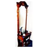 SINGLE DRAWER HALL STAND 24" W X 77" H
