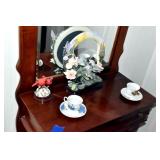 FIGUIRNES, CUPS & SAUCERS