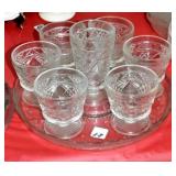 SERVING TRAY AND SHERBETS
