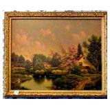 PAIR LANDSCAPE PRINTS 23" X 18"