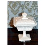 WESTMORELAND "BEADED GRAPE" CANDY DISH