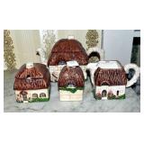 4 PIECE TEA SET