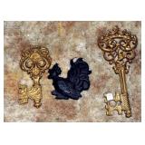 3 WALL PLAQUES