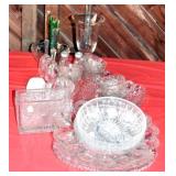 CLEAR GLASSWARE VARIETY