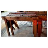 TWO PAIR SAW HORSES