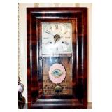 WATERBURY OGEE SHELF CLOCK
