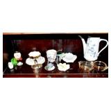 TEAPOT, ASHTRAYS ETC