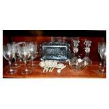 STEMWARE, CANDLEHOLDERS ETC