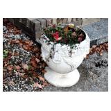 PAIR CONCRETE PLANTERS