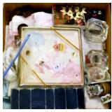 TABLE LINENS, NAPKIN RINGS, ASHTRAYS ETC.