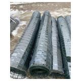 5 ROLLS OF GREEN FENCE