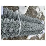4 ROLLS OF CHAIN LINK FENCING