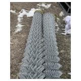 2 ROLLS OF CHAIN LINK FENCING