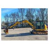 2018 CAT 308E2-CR HYDRAULIC EXCAVATOR 1,405.05hrs
