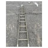 ALUMINUM EXTENSION LADDER