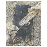 WELD ON PLATE FOR SKID STEER