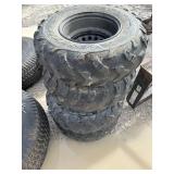 4 Yamaha tires and wheels, 25 x 8 x 12