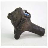CLAY EFFIGEE PIPE