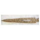 ELK RIVER STYLE STEMMED POINT - 13 1/2"
