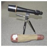 LEUPOLD 20X60 SPOTTING SCOPE WITH TRIPOD
