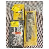 10 PC MINIATURE CRAFTSMAN COMBO WRENCHES