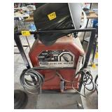 LINCOLN AC/DC ARC WELDER ON STAND