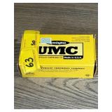 50 ROUNDS REM UMC 38 SPECIAL 130gr METAL CASE