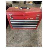 CRAFTSMAN TOOLBOX AND TOOLS