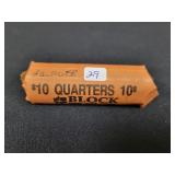 (40) SILVER WASHINGTON QUARTERS