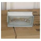 270 RECTANULAR GLASS BLOCKS - 4" X 8" X 3"