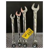 4 PC GEAR WRENCHES