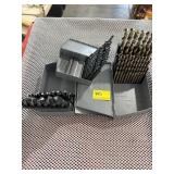 3 DIRLL BIT BOXES WITH ASSORTED BITS