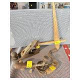 BAILEY NO. 3 PLANE, BRACE, HAND DRILL AND