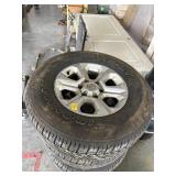 SET OF TOYOTA 4 RUNNER 6 LUG WHEELS WITH