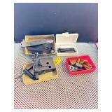 METAL LATHE CURLING TOOL W/GEARS, BITS,