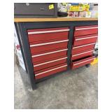 WORK BENCH WITH 10 DRAWERS