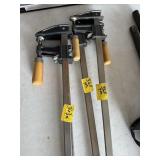 4pc WOOD CLAMPS
