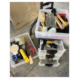 SCRAPERS AND ASSORTED TOOLS