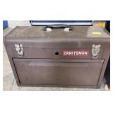 CRAFTSMAN TOOL BOX AND TOOLS